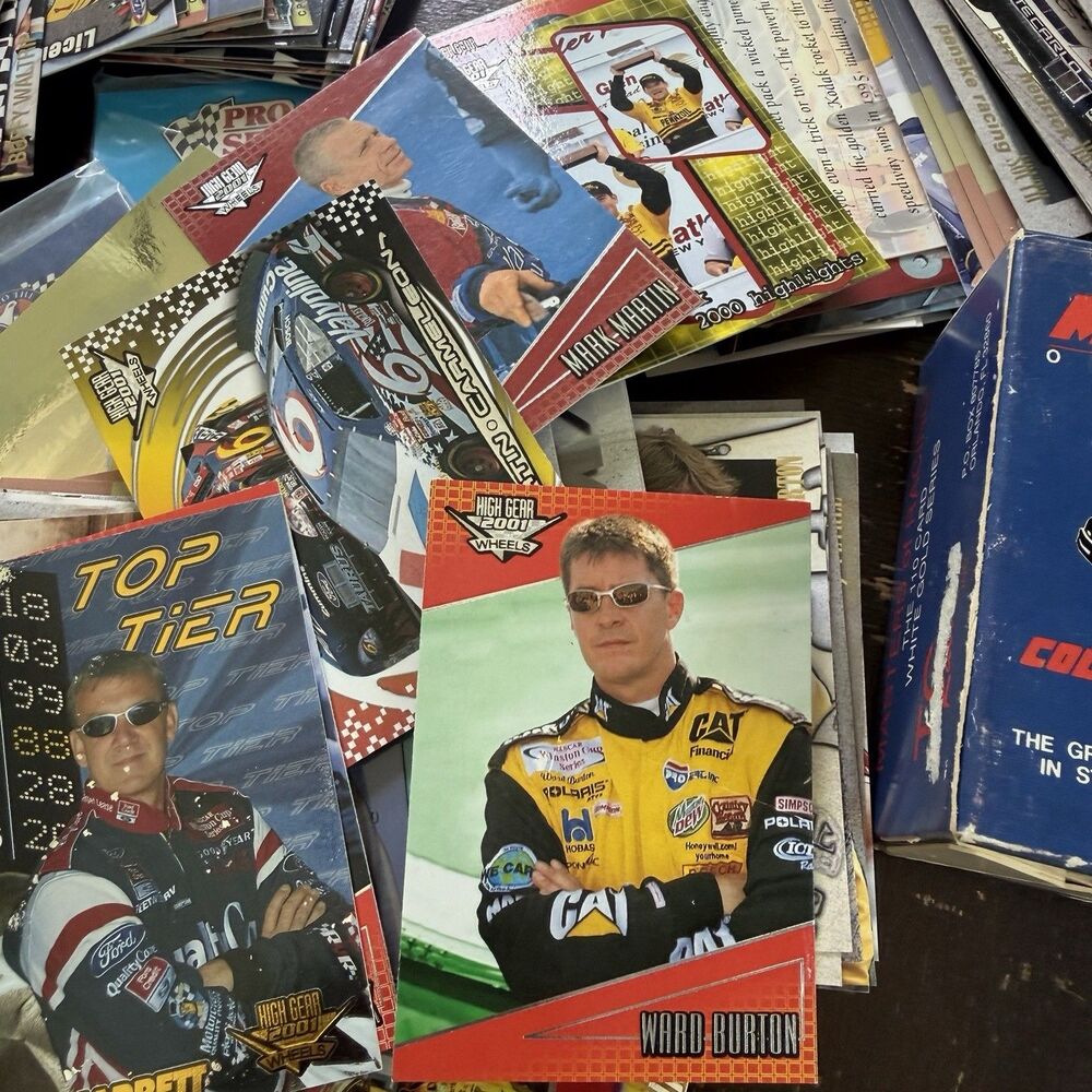 400 Vintage NASCAR Cards Lot Richard Petty Dale Jarrett Rusty Wallace Kenseth - Picture 11 of 12